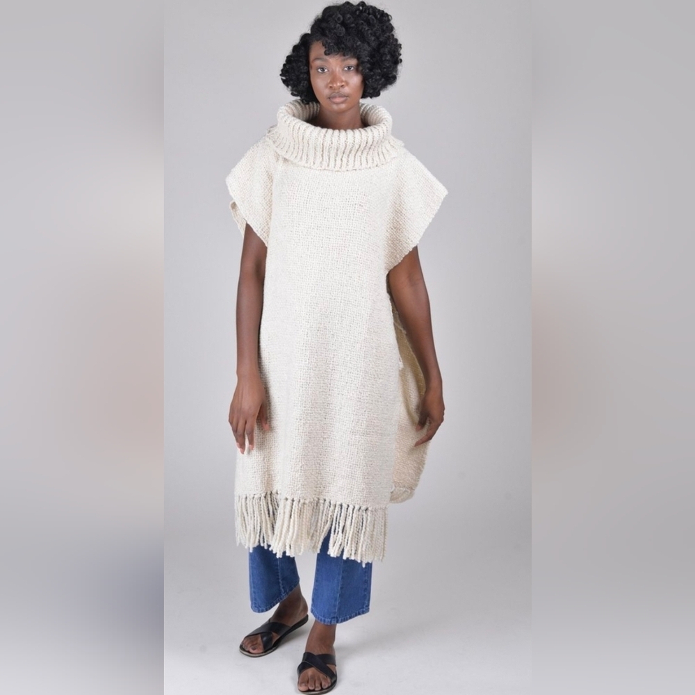 Ulla Johnson Monica Runway Tunic Sweater Poncho